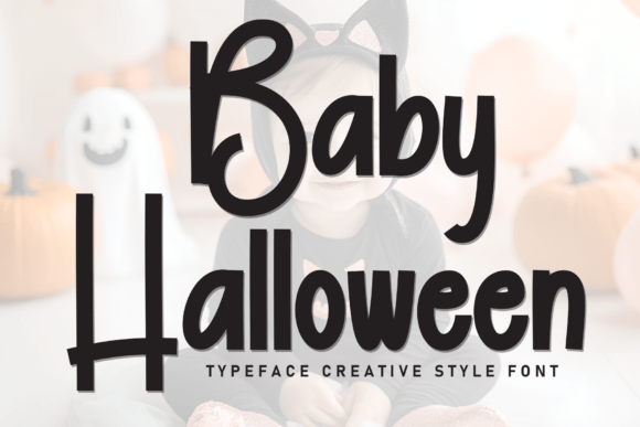 Baby Halloween: A Sweet, Handwritten Font for Editorial Charm