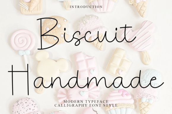 Biscuit Handmade: A Warm, Expressive Script Font for Digital Branding