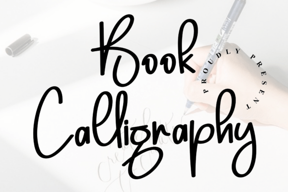 Book Calligraphy: A Luxurious Script Typeface for Thoughtful Branding