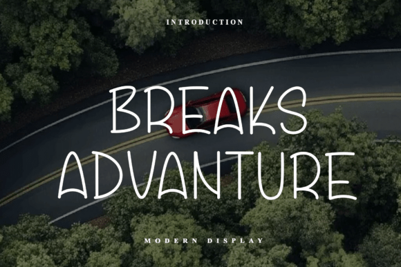 Breaks Advanture: A Handwritten Font That Stands Out in Fast-Scrolling Feeds