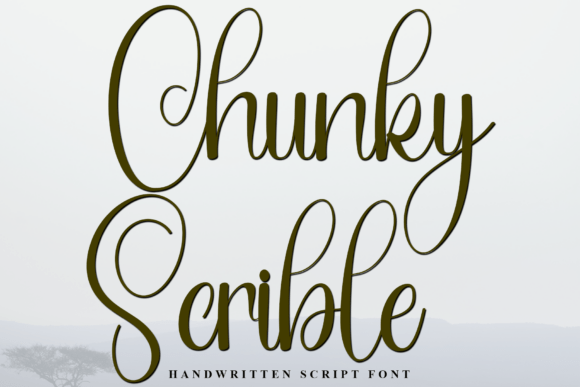 Chunky Scribble: A Friendly Display Font for Human-Centered Web Design