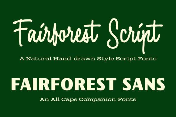 Fairforest Duo: A Hand-Drawn Font That Makes Campaigns Feel Human