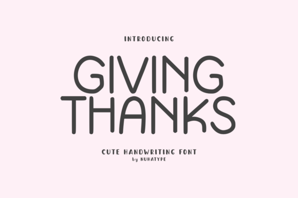 Giving Thanks