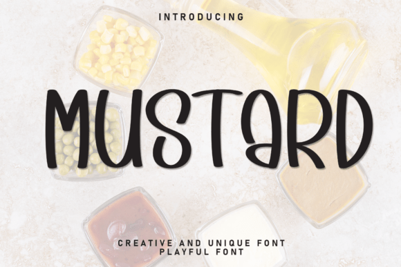 Mustard: A Whimsical Handwritten Font for Warm, Human Branding