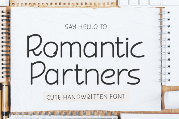 Romantic Partners: A Handwritten Font That Feels Like a First Draft with Heart