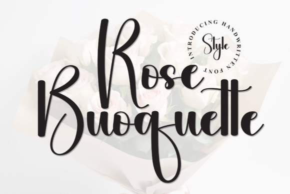Rose Buoquette: A Bold Script Font for Memorable Branding
