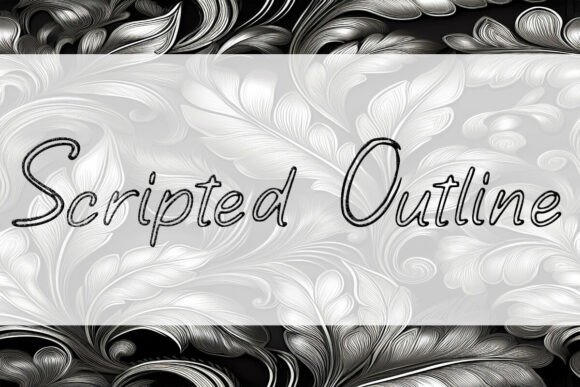 Scripted Outline Font: Scroll-Stopping Clarity for Digital Campaigns
