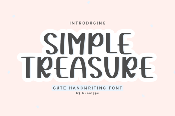 Simple Treasure: A Friendly Handwritten Font for Digital Brands
