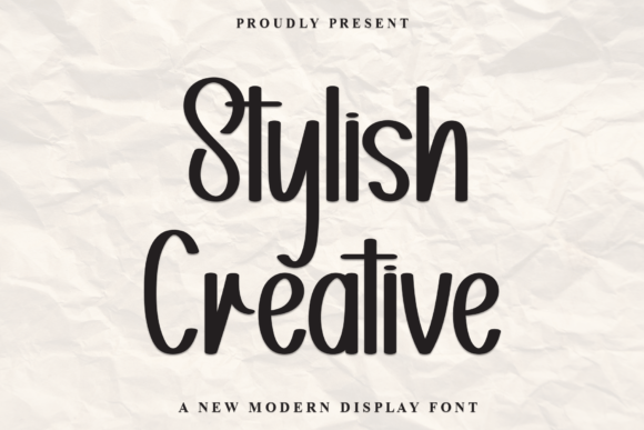 Stylish Creative: A Warm, Playful Script Font for Digital Brands