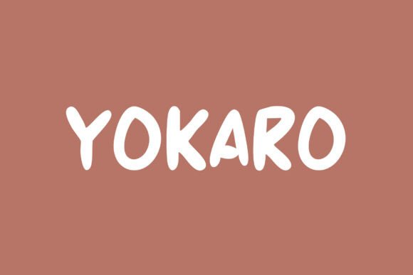 Yokaro Handwritten Font for Crafters & Sellers
